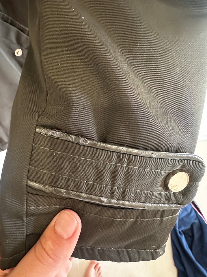 Neteork yeşil Kadın Midi Kaban, Kürklü Kapüşonlu, Salaş Kesim - Görsel 5