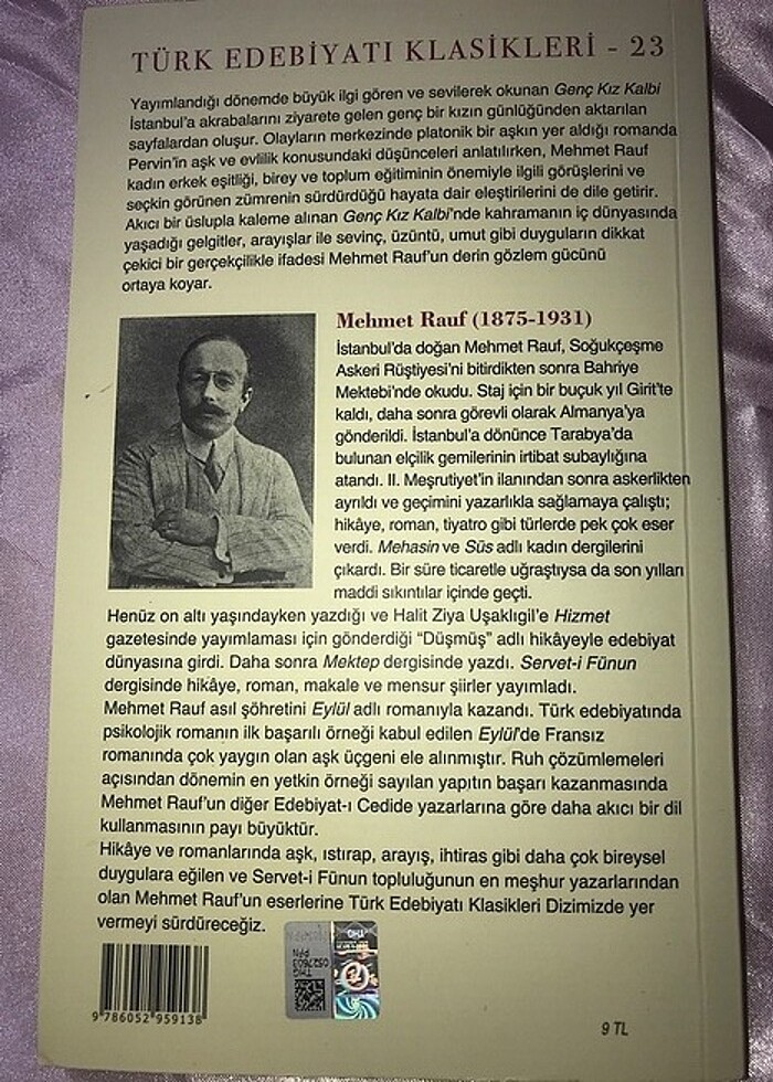 Mehmet Rauf-Genç kız kalbi - Görsel 5