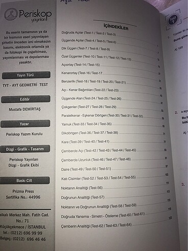 Geometri Tyt-Ayt kitabı - Görsel 2