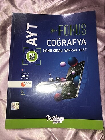 Ayt coğrafya test kitabı