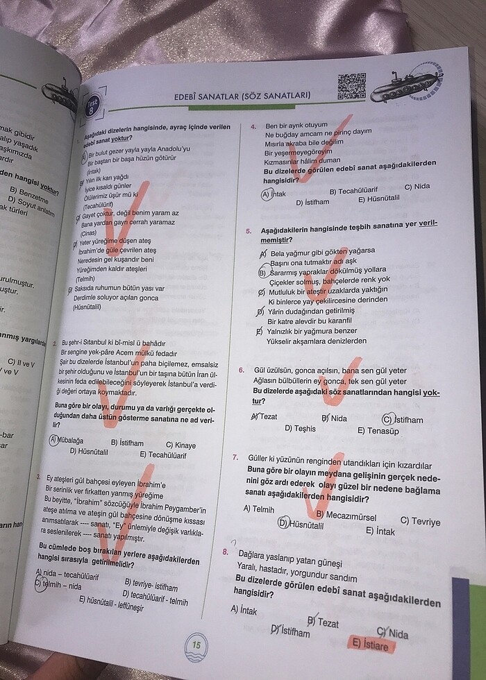 Edebiyat test kitabı - Görsel 4