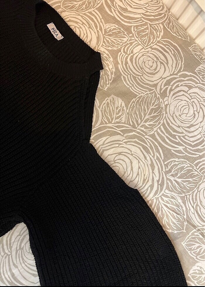 Siyah kazak - Görsel 2