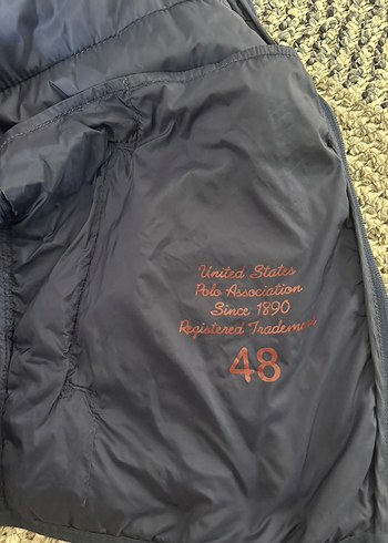 USPA Gri Fermuarlı Kadın Kış Montu - Görsel 4