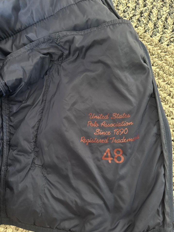 USPA Gri Fermuarlı Kadın Kış Montu - Görsel 4