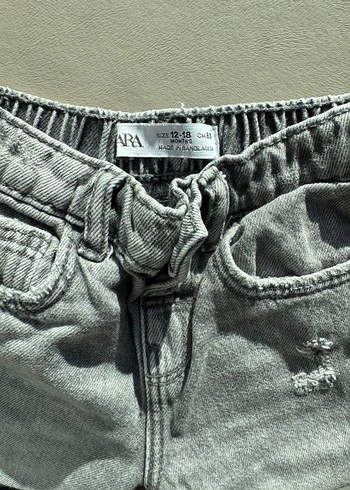 Gri bebek mom jean - Görsel 3