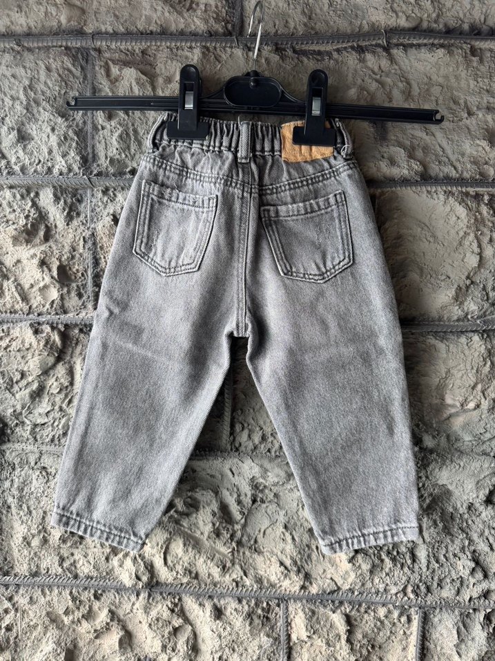 Gri bebek mom jean - Görsel 2