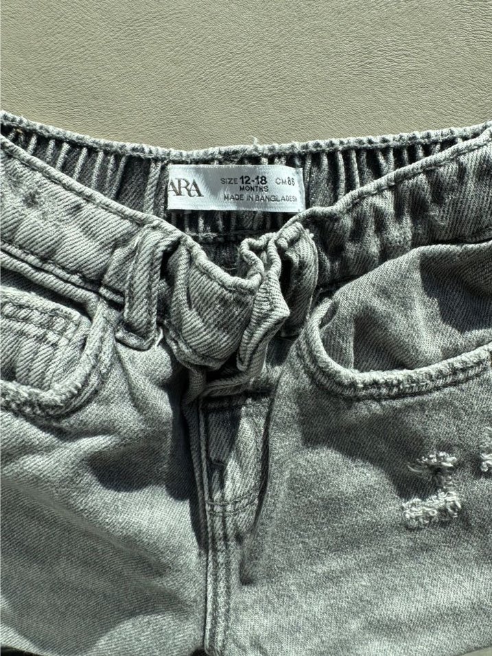 Gri bebek mom jean - Görsel 3