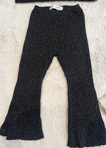 Gri Uzun Kollu Boğazlı Örgü ikili takım - Görsel 5