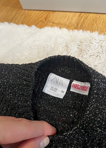 Gri Uzun Kollu Boğazlı Örgü ikili takım - Görsel 2