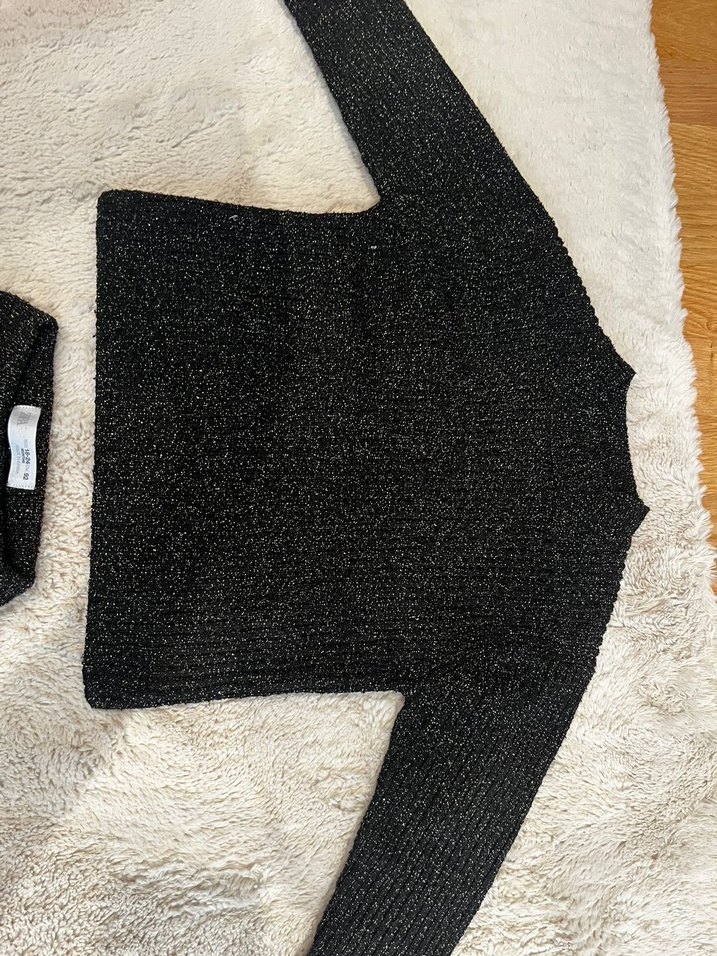 Gri Uzun Kollu Boğazlı Örgü ikili takım - Görsel 3