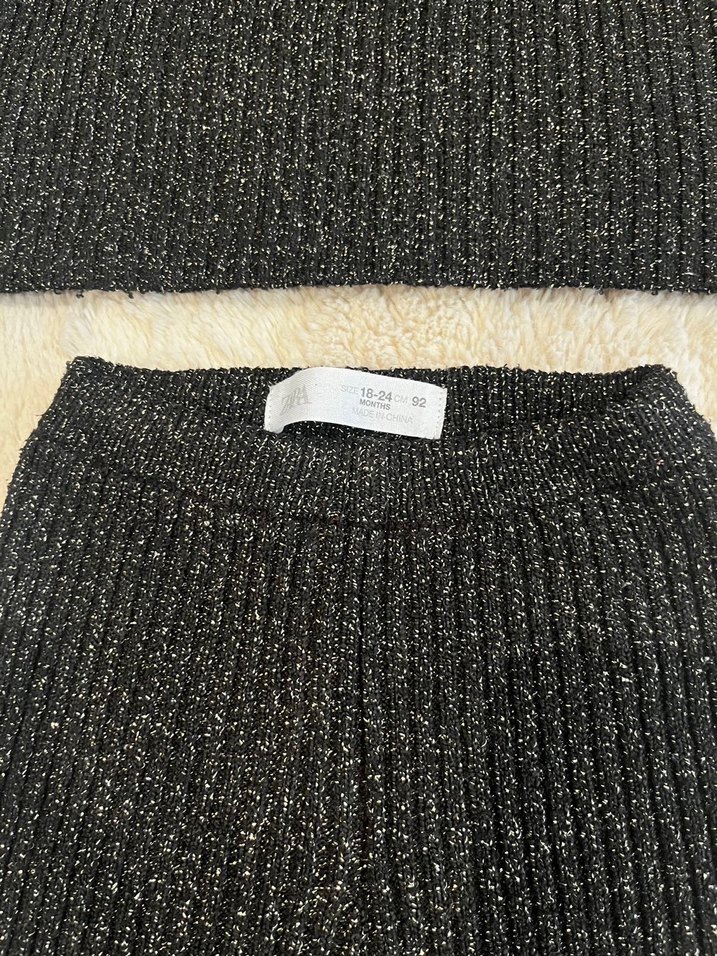 Gri Uzun Kollu Boğazlı Örgü ikili takım - Görsel 4