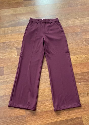 Bordo kumaş pantolon