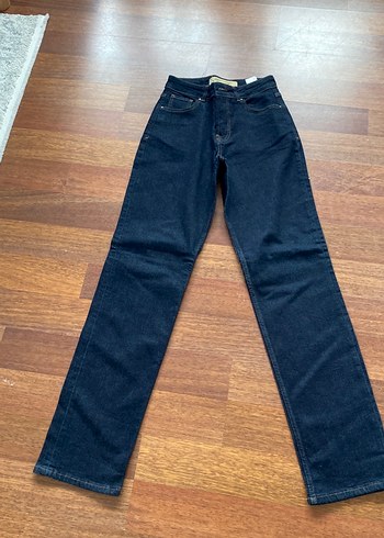 Kadın Lacivert Regular Fit Kot Pantolon