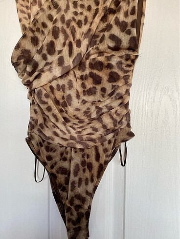 s Beden Leoparlı body