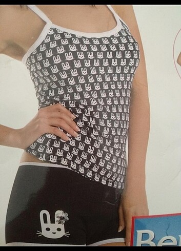 Berrak şortlu takım - Görsel 5