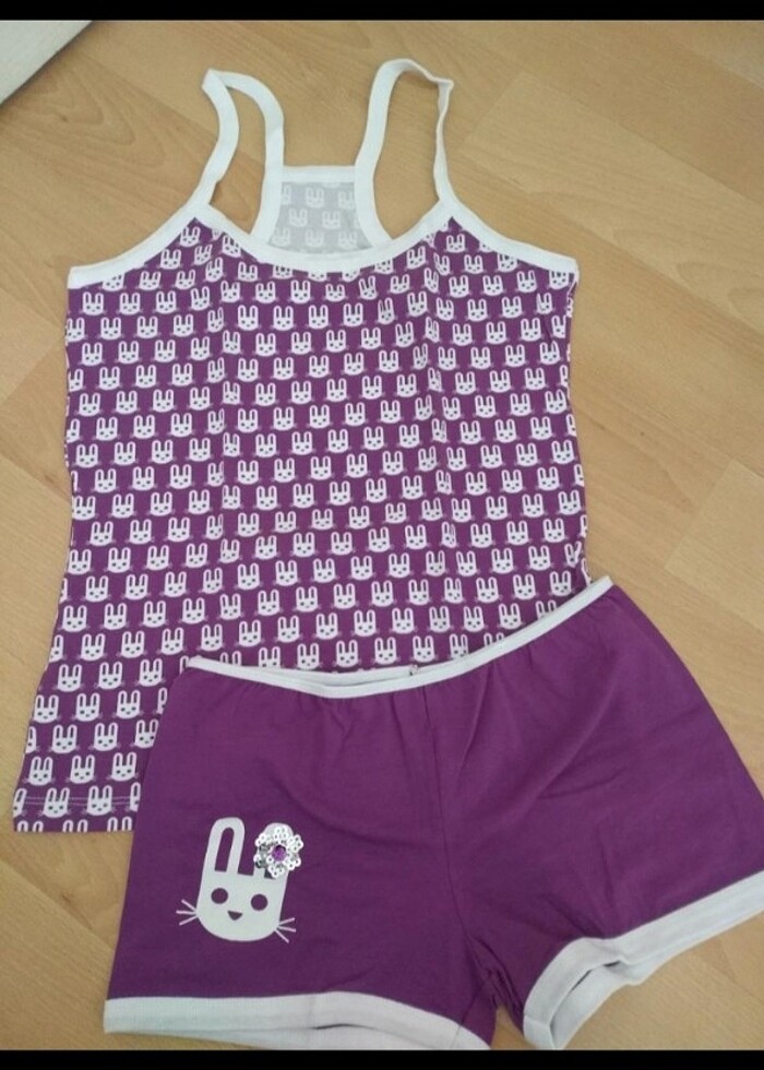 Berrak şortlu takım  - Görsel 3