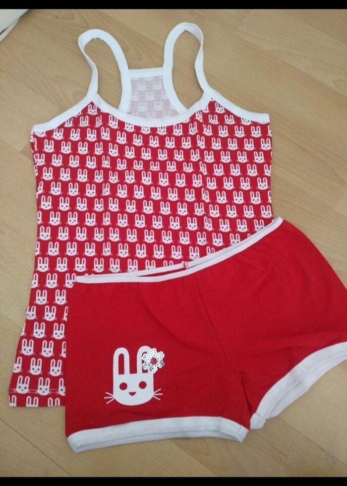 Berrak şortlu takım  - Görsel 4