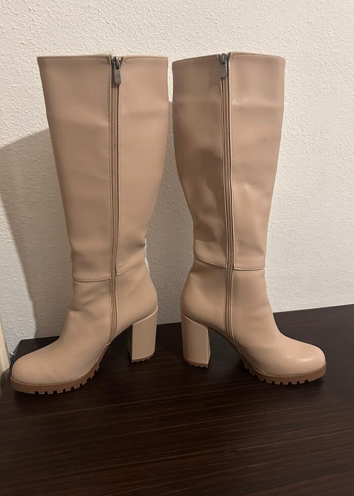 Ten rengi uzun çizme  - Görsel 2