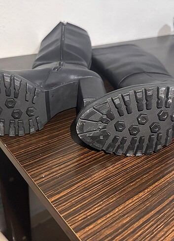 Uzun siyah çizme - Görsel 7