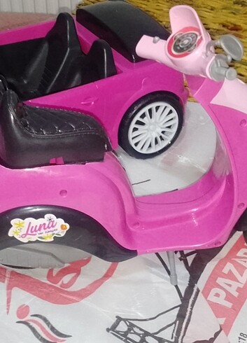 Barbie bebekler için motor ve araba - Görsel 6