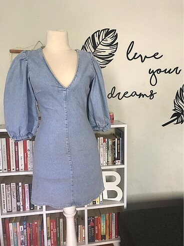 Günlük Denim Elbise
