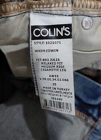 diğer Beden lacivert Renk Colins