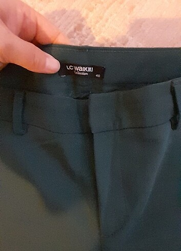 40 Beden yeşil Renk Pantolon
