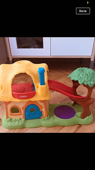 Playdogh ağaç ev