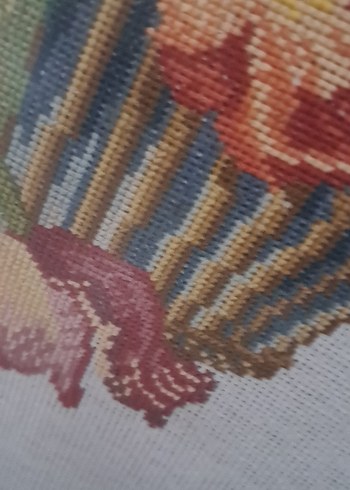  Beden Vintage Goblen El İşleme Tablo [57×45 cm]