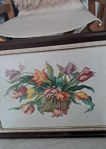  Beden çeşitli Renk Vintage Goblen El İşleme Tablo [57×45 cm]
