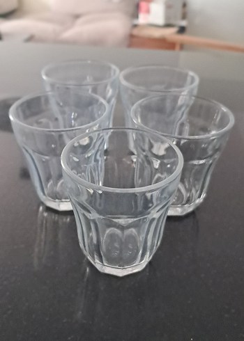  Beden 6'lı Küçük Cam Bardak Seti