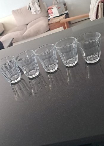 6'lı Küçük Cam Bardak Seti