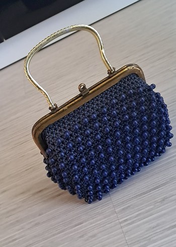 Vintage Love Vintage Boncuk İşlemeli Kadın Çantası