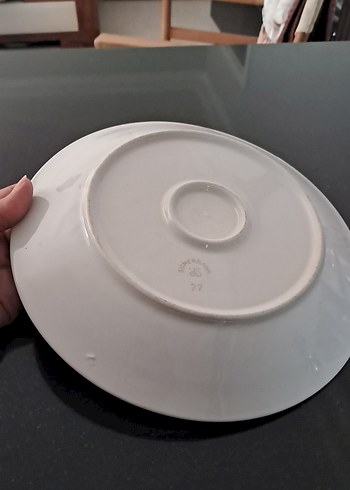  Beden Vintage Sümerbank Porselen Tabak 24 cm çapında