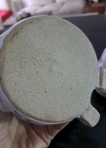 Vintage England Seramik Sanatçı imzali Obez Kedi Ailesi. - Görsel 4