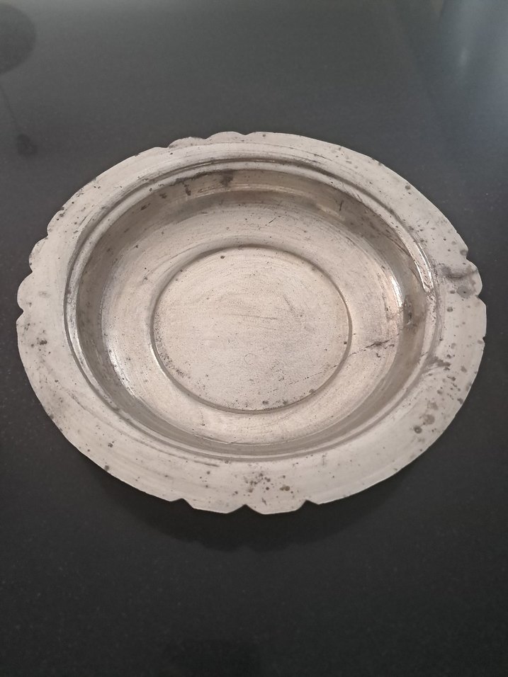 Vintage Bakır Kırpıkli Kapakli Pilavlik 23 cm - Görsel 3