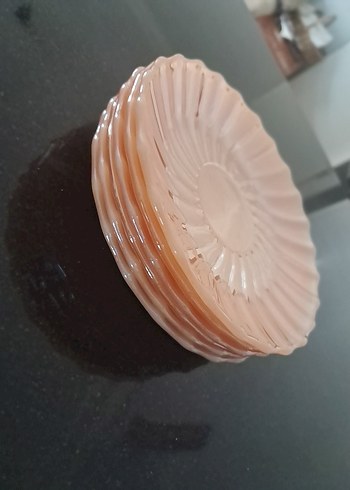 Vintage Termocrisa Mexico Fincan Tabağı .Adet fiyati - Görsel 7