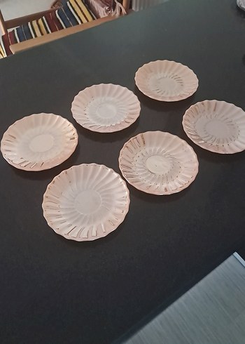 Vintage Termocrisa Mexico Fincan Tabağı .Adet fiyati - Görsel 8