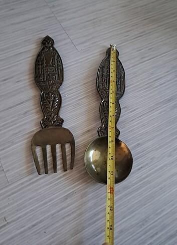  Beden Vintage Kaşık Çatal Dekoratif [30 cm]