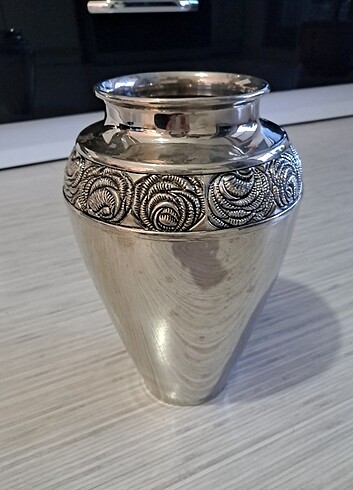 Vintage Bakır Üzeri Gümüş Kaplama [24 cm