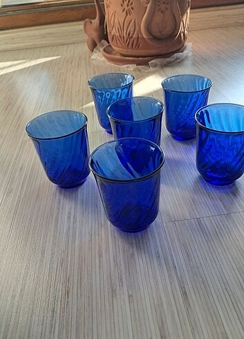 Vintage France Arcoroc Bardak [6 adet]