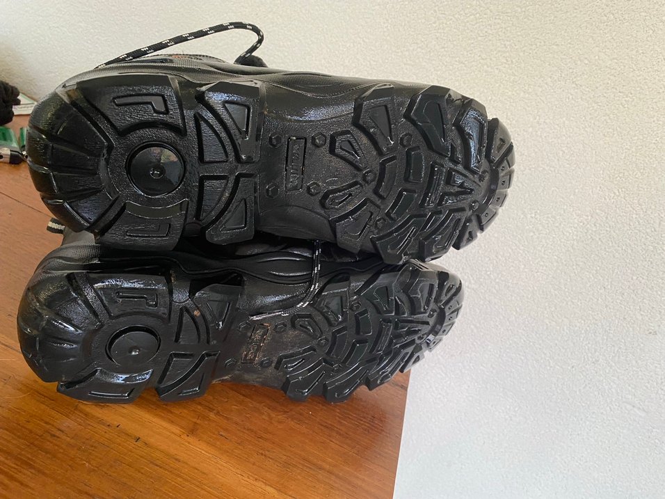 Siyah Erkek Biker Lastik Bağcıklı Bot - Görsel 3