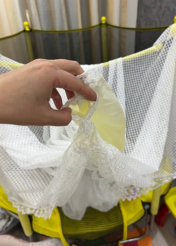 Beşik Örtüsü ve Kenar Minderi - Görsel 2