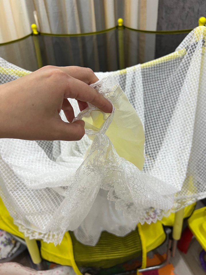 Beşik Örtüsü ve Kenar Minderi - Görsel 2