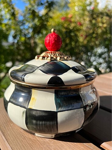 Mackenzie Childs Squashed Pot