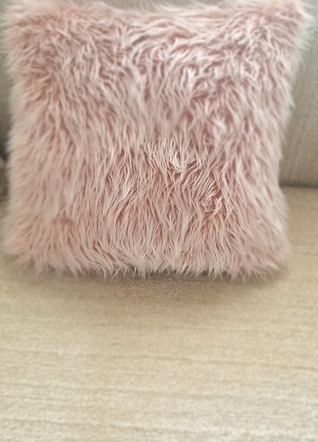 Peluş kırlent kılıfı 
