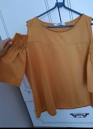 Mango Hardal rengi bluz