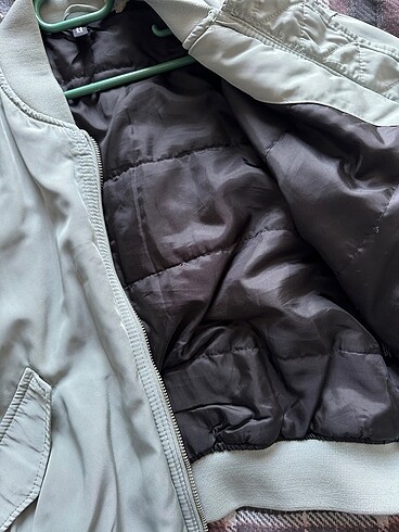 H&M H&M su yeşili bomber ceket