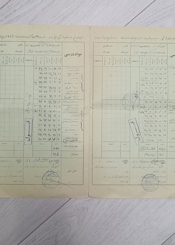 13 adet İran öğrenci belgesi - Görsel 2