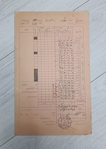 13 adet İran öğrenci belgesi - Görsel 11